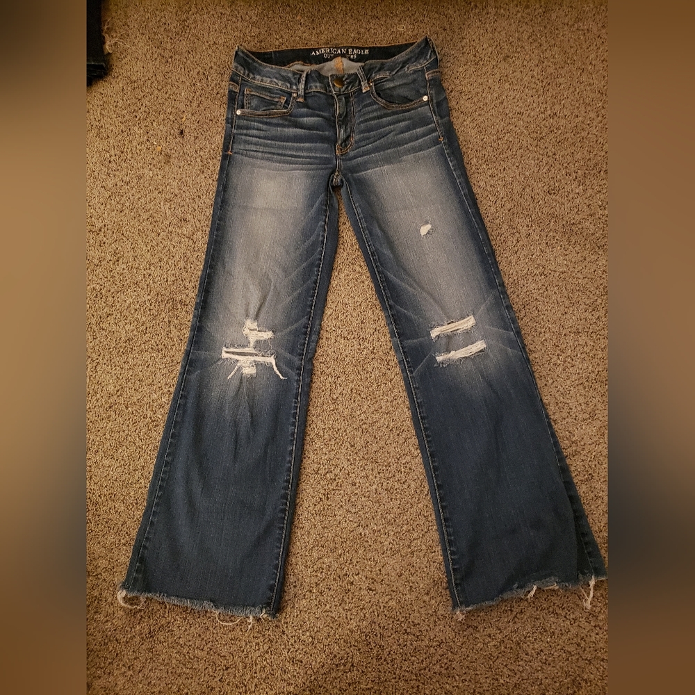 Women's American Eagle City Flare Stretch Jeans size 8